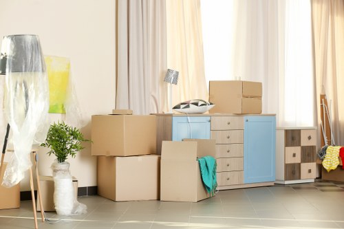 Removals van service in Stratford for local house and flat moves