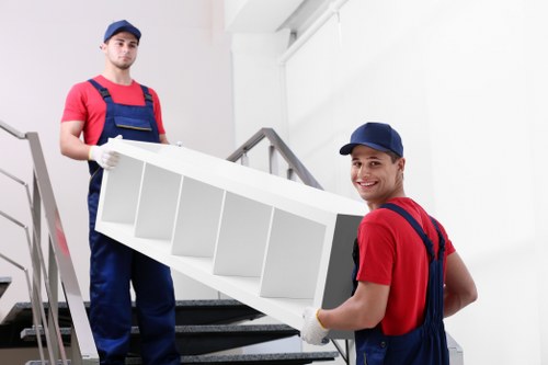 Commercial office move logistics in Stratford near busy access routes