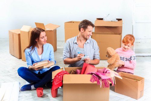 Stratford property access and parking considerations for a removals job