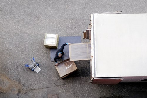 Local packing team preparing items for a Stratford relocation