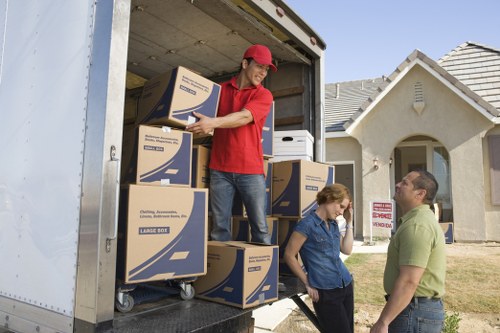 Supervisor checking safety procedures before a move