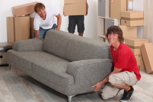 Commercial moving truck service in Stratford for business relocation