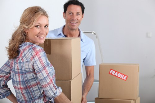 Local removals van handling a move in Stratford with careful access planning