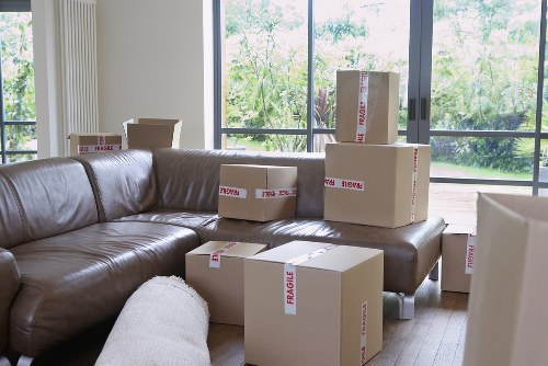 Stratford van service carrying out a careful property move
