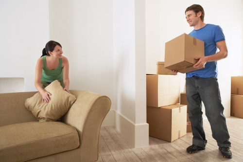 Furniture pickup and transport by van