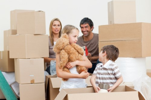 Small office relocation with van transport